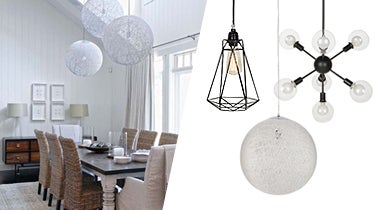 LES LUMINAIRES SUSPENDUS VOLENT LA VEDETTE!