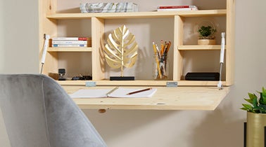 DIY: Comment réaliser un bureau escamotable
