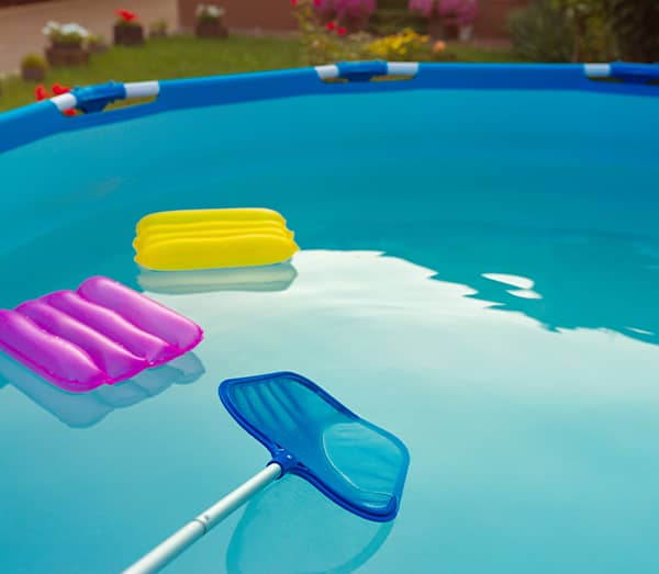 entretien de la piscine