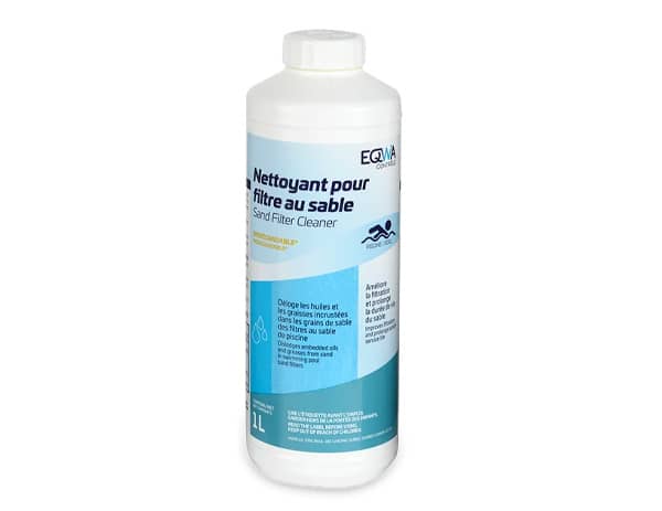 nettoyant pour filtre au sable