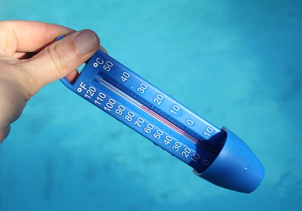 thermomètre piscine
