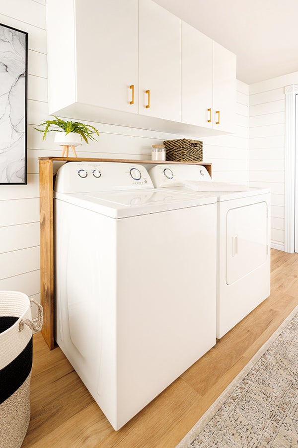 laundry room shelf
