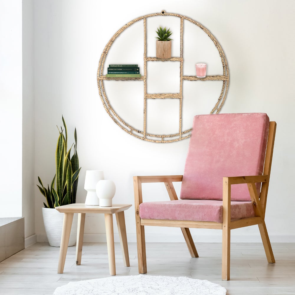 Étagère murale ronde 30 po