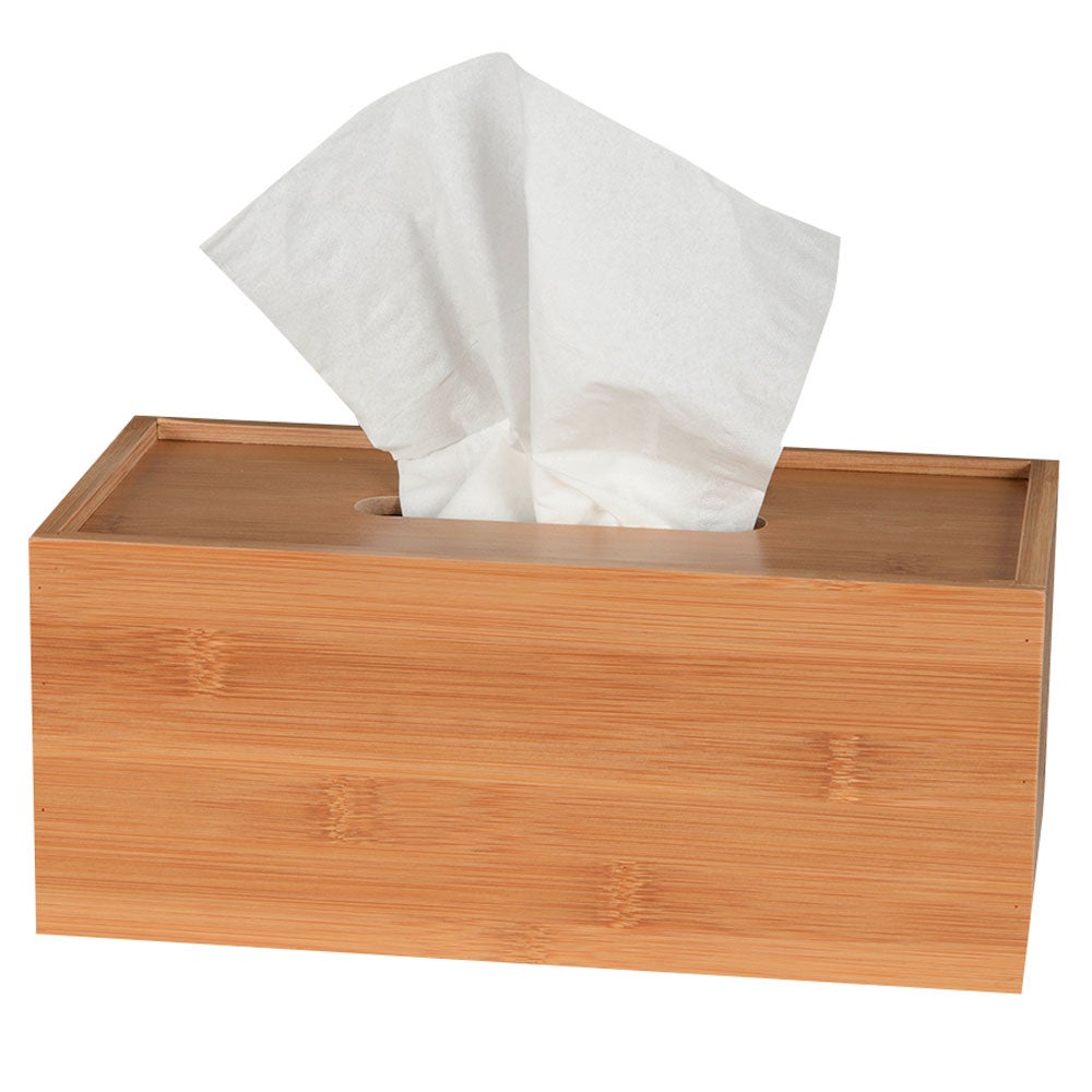 Bamboo Tissue Box Cover - Canac