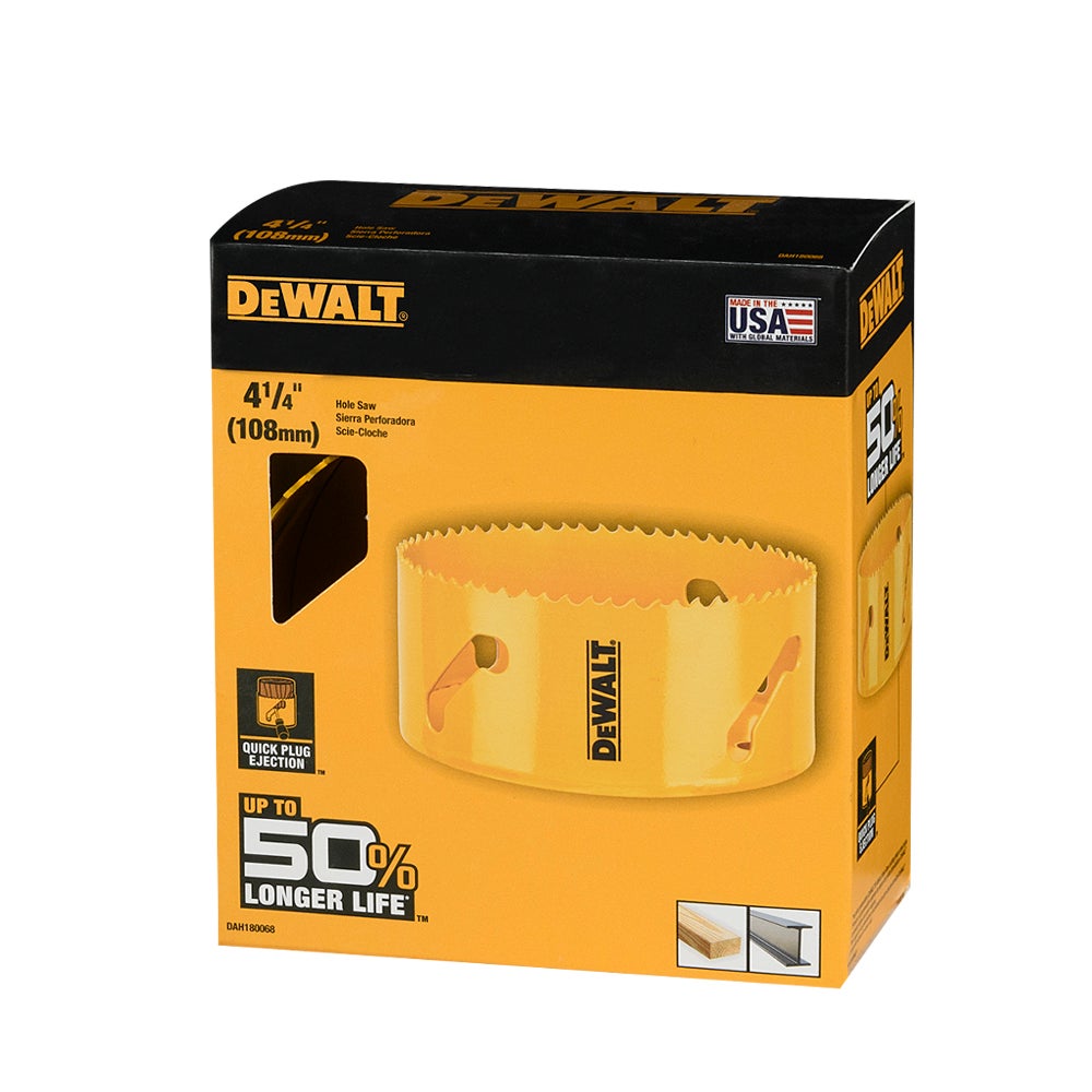 Bi Metal Hole Saw 4 1 4 in